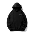 Oversized Heavyweight Vintage Puff Print Long Sleeve Hooded Unisex Sweatshirt