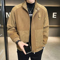 Men's Casual Loose Stand Collar Jacket