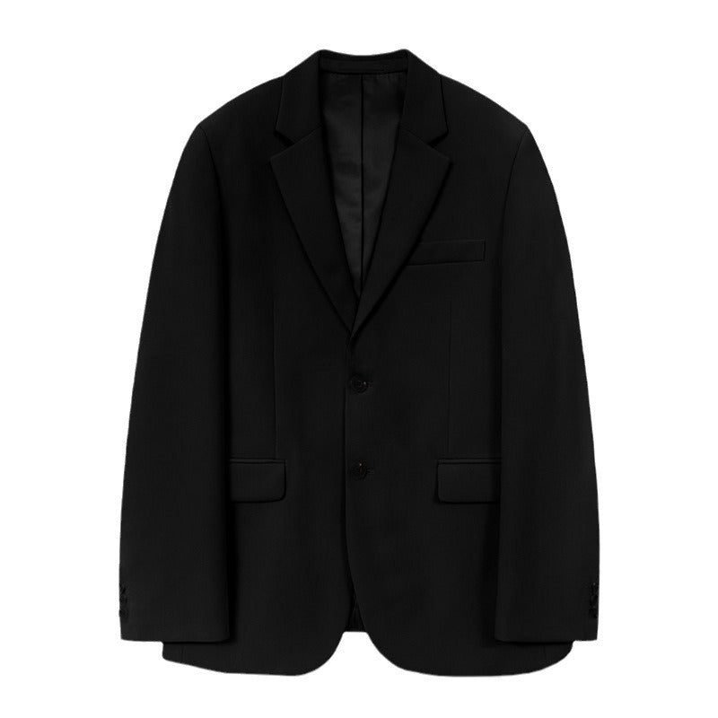 Casual Single-Breasted Lapel Loose Fit Men's Blazer